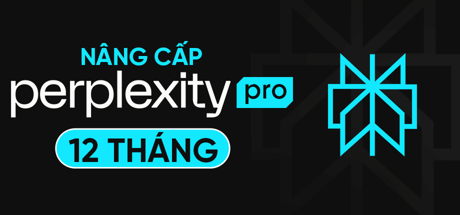 Perplexity Pro 1 năm - Nâng cấp chính chủ